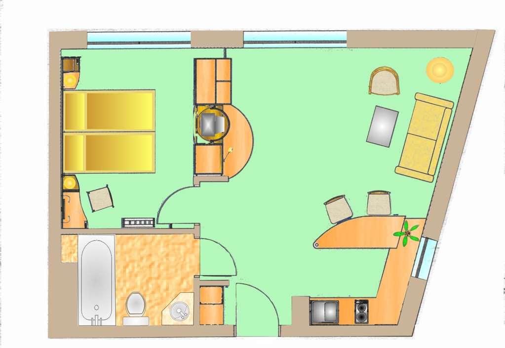 Suite Hotel Leipzig Rum bild